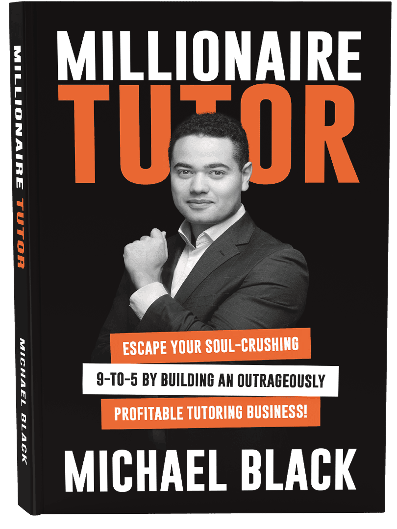 Millionaire Tutor by Michael Black — hardcover book